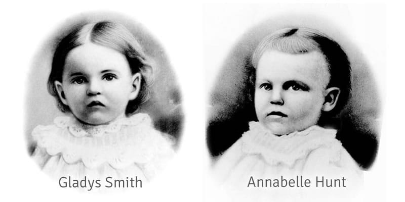 Gladys Smith and Annabelle Hunt