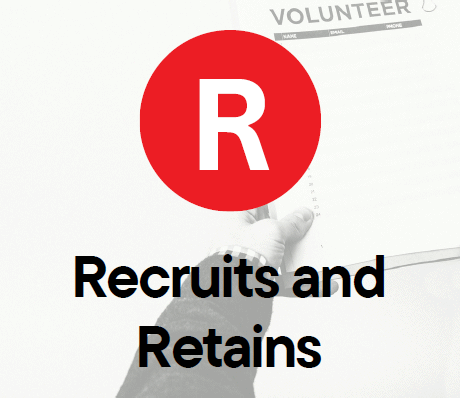 Recruits and Retains