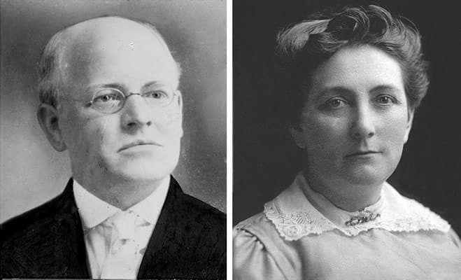 reverend and mrs JA scott