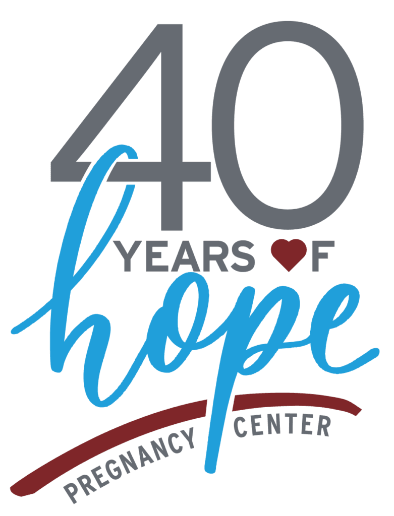 Hope Pregnancy Center 40th Anniversary logo